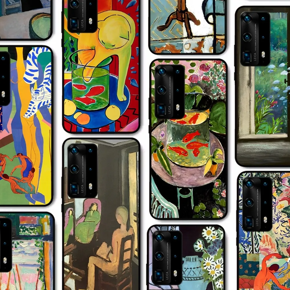 Custodia Per Telefono Con Pittura Artistica Henry Matisse Per Huawei P 8 9 10 20 30 40 50 Pro Lite Psmart Honor 10 Lite 70 Mate 20Lite
