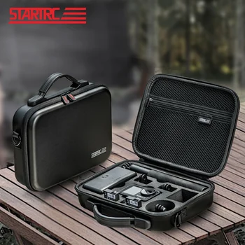 STARTRC Custodia da trasporto per DJI Action 5 Pro/Osmo Action 4 3 Accessori per fotocamera Custodia da viaggio portatile Borsa a tracolla