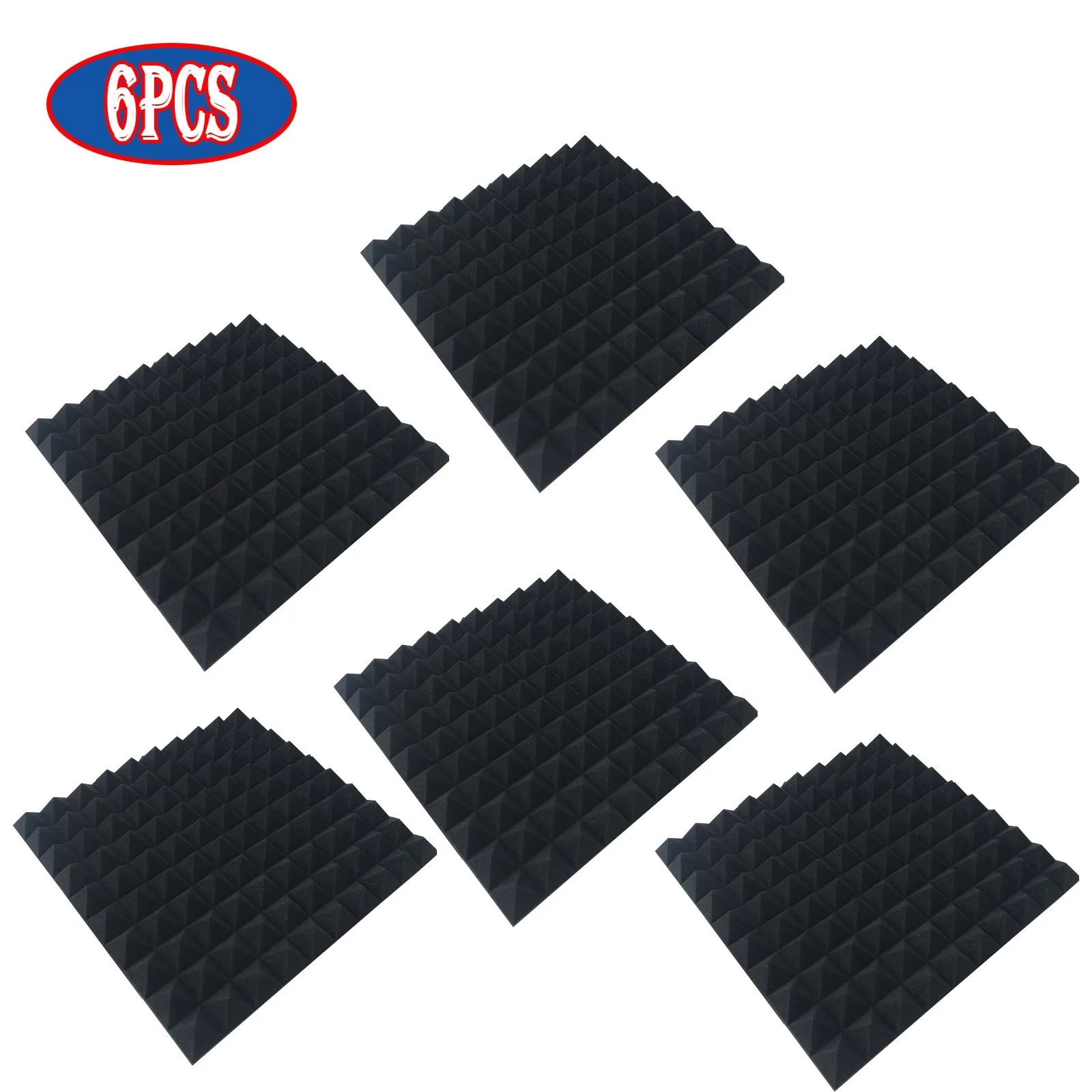 6PCToysGamesSoundproofingFoam30CMHomeSceneLayoutSound