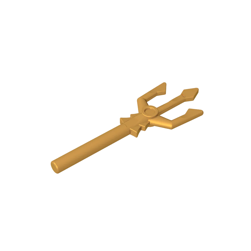 

Gobricks GDS-M4342 Weapon Trident compatible with lego 92289 Assembles Building Blocks children's toys