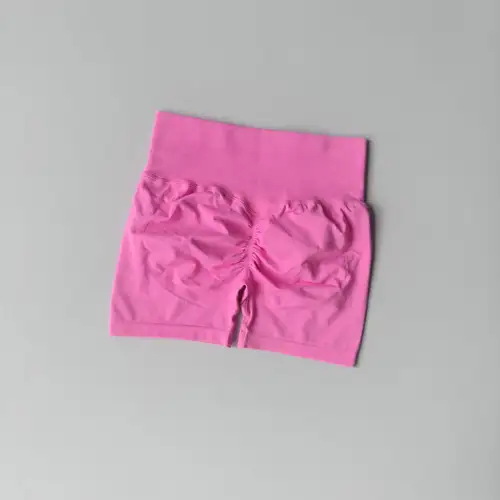 Peach Hip Lifting Sports Shorts Women High Waist and Waist Tightening Slimming Running Hip Speed Drying Three Point Tight Pants - Image 29