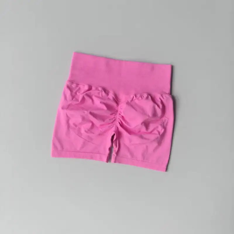 Peach Hip Lifting Sports Shorts Women High Waist and Waist Tightening Slimming Running Hip Speed Drying Three Point Tight Pants - Image 29
