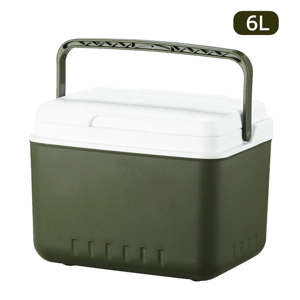 6L Cold Fresh Box Portable Commercial Ice Bucket Household Dual-Use  Multipurpose for Home Camping Traveling