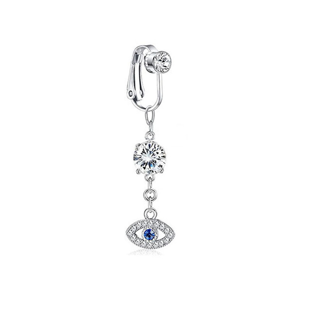 Fake Belly Butterfly Fake Belly Piercing Butterfly Clip On Umbilical Navel Fake Pircing Butterfly Cartilage Earring Clip