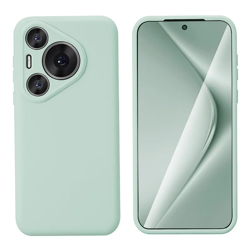 Shockproof Soft Liquid Silicone Case with Skin Fleece and Precise Cutouts