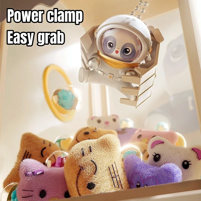 Mini Vending Machine Children Coin Operated Game DIY Prizes Gashapon Plush Doll Claw Crane Machines Christmas Gift Toys for Kids 4
