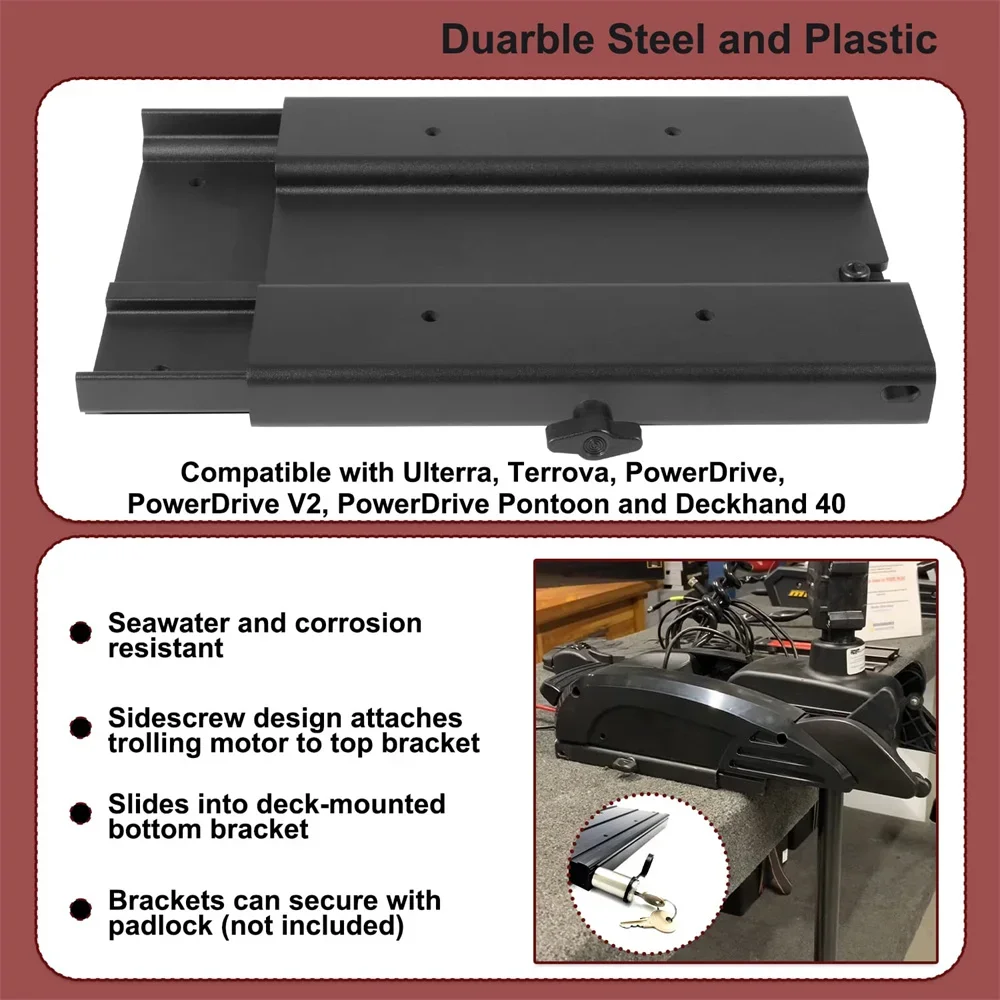 Рисунок 3 - Быстроразъемный кронштейн для троллингового