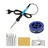 5 in 1 Set Adjustable Temperature Electric Soldering Iron 220V 60W Electric Soldering Iron Set Welding Solder Repair Tool 3