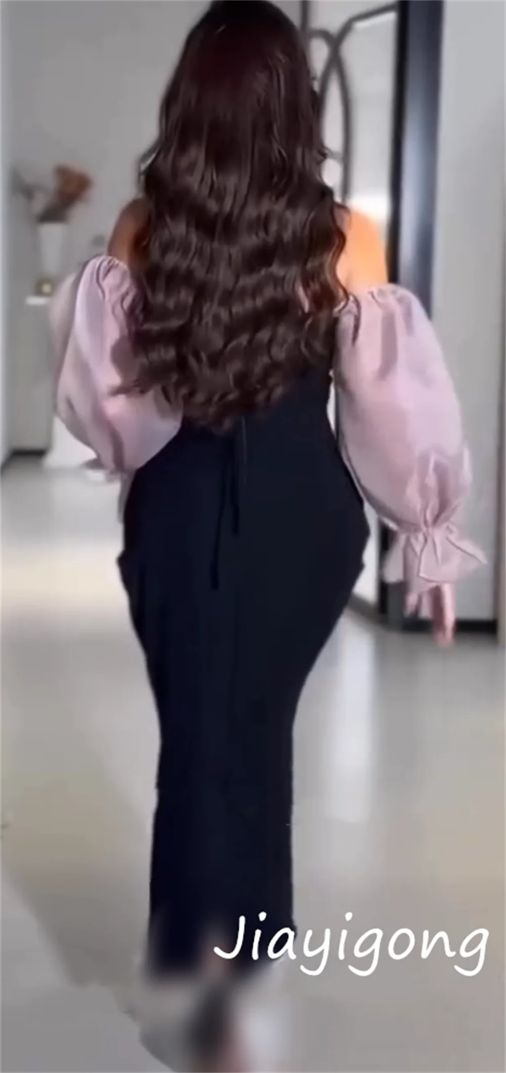 تخصيص رائعة جيرسي مطرزة الطية مستقيم خارج على الكت...