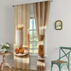 2pc,  Window Drapes Cozy Tea Light Filter Birthday Party Perfect for All Occasions 3