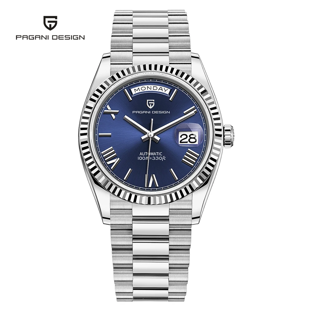 PAGANI DESIGN DD36 Mens Watches Rose Gold Luxury Automatic Watch Men Mechanical - Picture 25 of 32