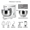 Ground Meat Kitchen Blender Mix Mixer Squeeze the Juice Electric Pastry 6L Mixing Basin 1500W 6+P File Speed Regulation Home 1