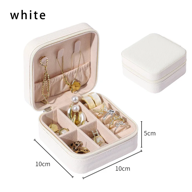 

Портативный Компактный органайзер для сережек из искусственной кожи