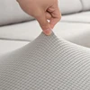 Jacquard Solid Color Sofa Seat Cushion Covers Stretch Sofa Cover For Living Room Removable Washable Furniture Slipcovers ﻿1PC 3