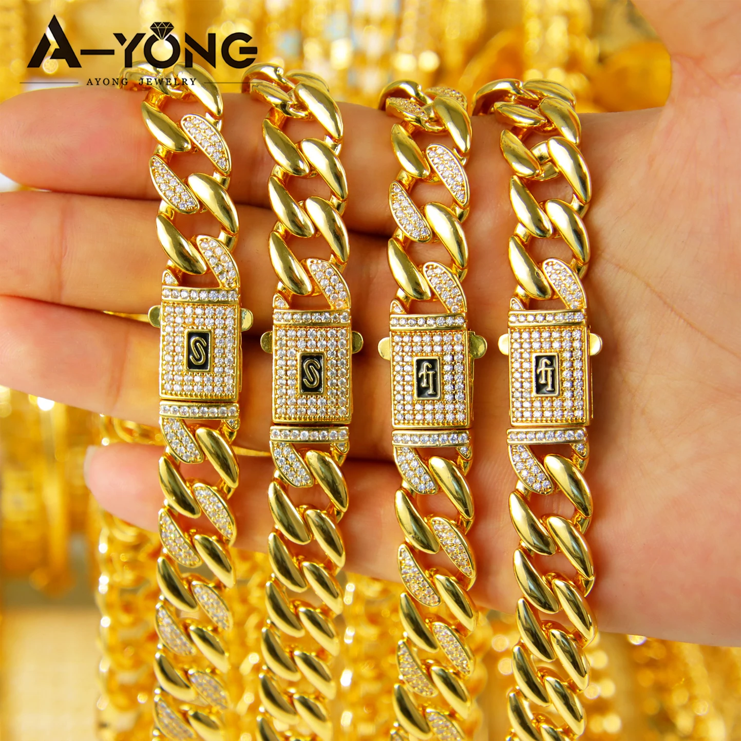 Luxury Brazilian Gold Jewelry Cuban Necklace Bracelet Set 21k Gold Plated Saudi Italian Elegant Vintage Wedding Party Jewelrys AliExpress 36