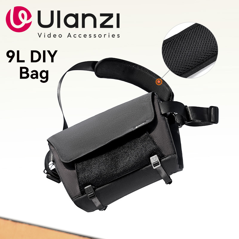 Ulanzi BP11 Camera Sling Bag Concept Shoulder 9L for Digital Canon/Nikon/Sony/DJI Drone Lightweight Travel DIY Photography Bags