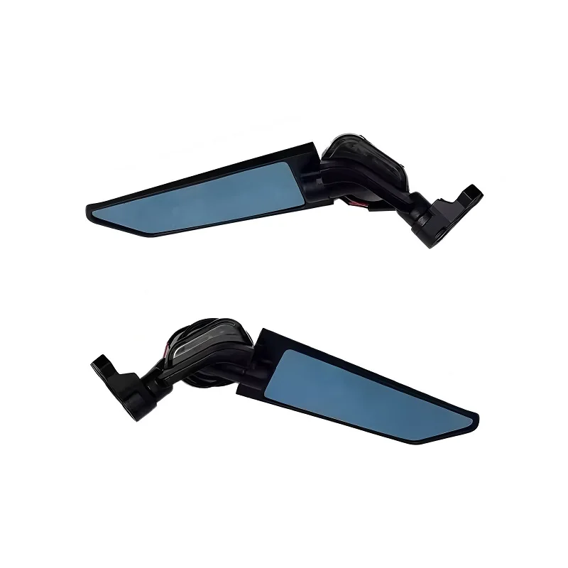 CFMOTO 675SR-R 개조형 고정익 사이드미러 (방향지시등 포함) 전체 알루미늄 고정익 특수 오토바이 액세서리