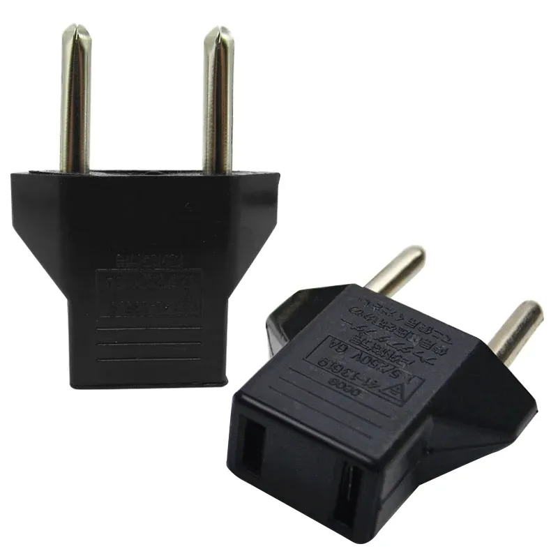 Plug Adapter Electrical Power Socket CN US To EU Plug Travel Adapter Converter US To EU Travel Power Adapter Socket