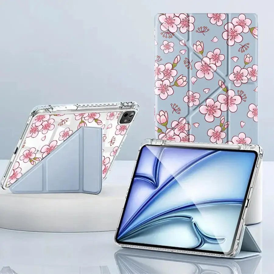 Premium Universal Tablet Case with Y-Fold Stand and Protective Cover