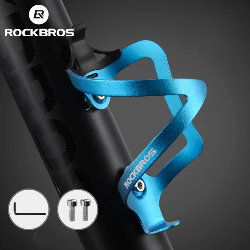 

ROCKBROS Ultralight Bicycle Alloy Bottle Holder Aluminium MTB Mountain Road Bike Water Bottle Cage Holder Bicycle Accessories