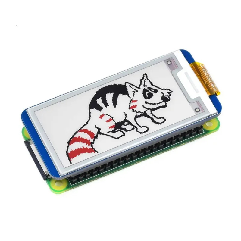 2.13" 3-Color Eink E Paper E-ink Screen Display HAT Kit for RPI Raspberry Pi 0 Zero 2 W 0W 2W 3B 4 Modele B 5 Expansion Board