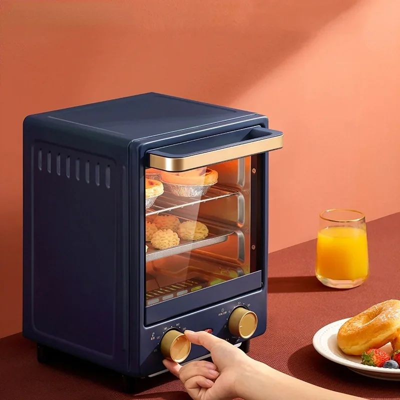 فرن خَبز كهربائي عمودي صغير منزلي ، صانع كعك بيتزا...
