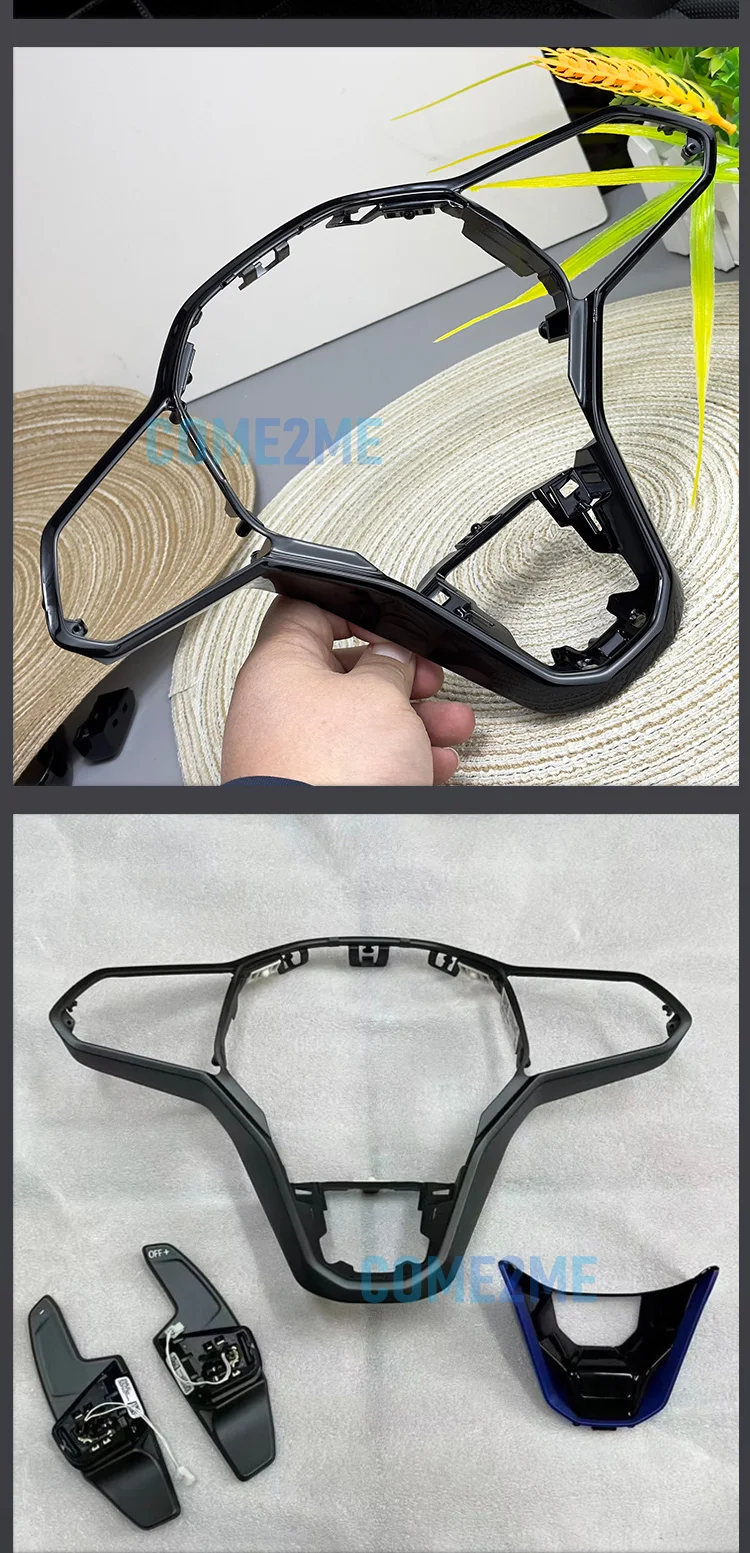 Multifunctional mechanical touch steering wheel decorative frame suitable for Vo