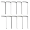 10pcs L Type Hex Wrench Hex Hexagon Wrench Key Wrench Screwdriver Optional 2mm 2.5mm 3mm Repair Tools Set 5