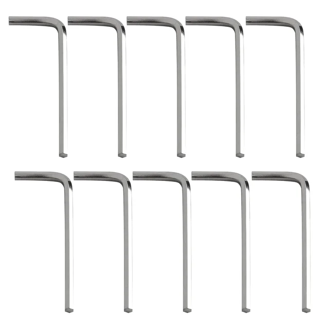 10pcs L Type Hex Wrench Hex Hexagon Wrench Key Wrench Screwdriver Optional 2mm 2.5mm 3mm Repair Tools Set 5