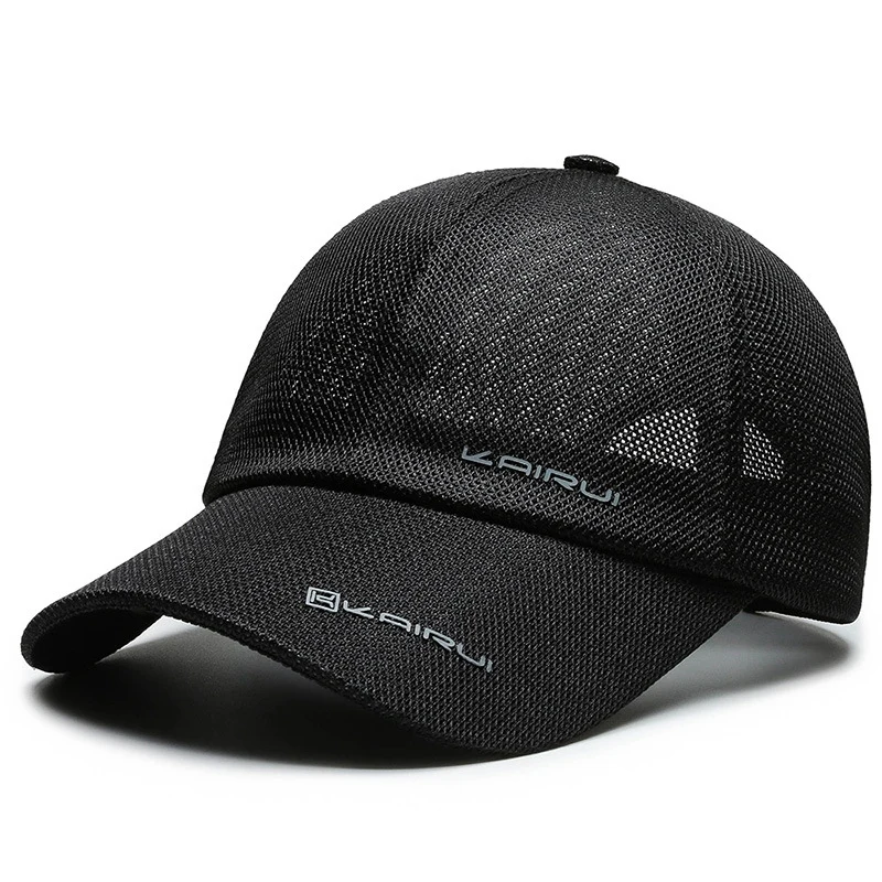 Men Summer Sports Golf Hats Bicycle Cycling Running Snapback Hat Outdoor Fitness Casquette Shades Cover Sunscreen Caps