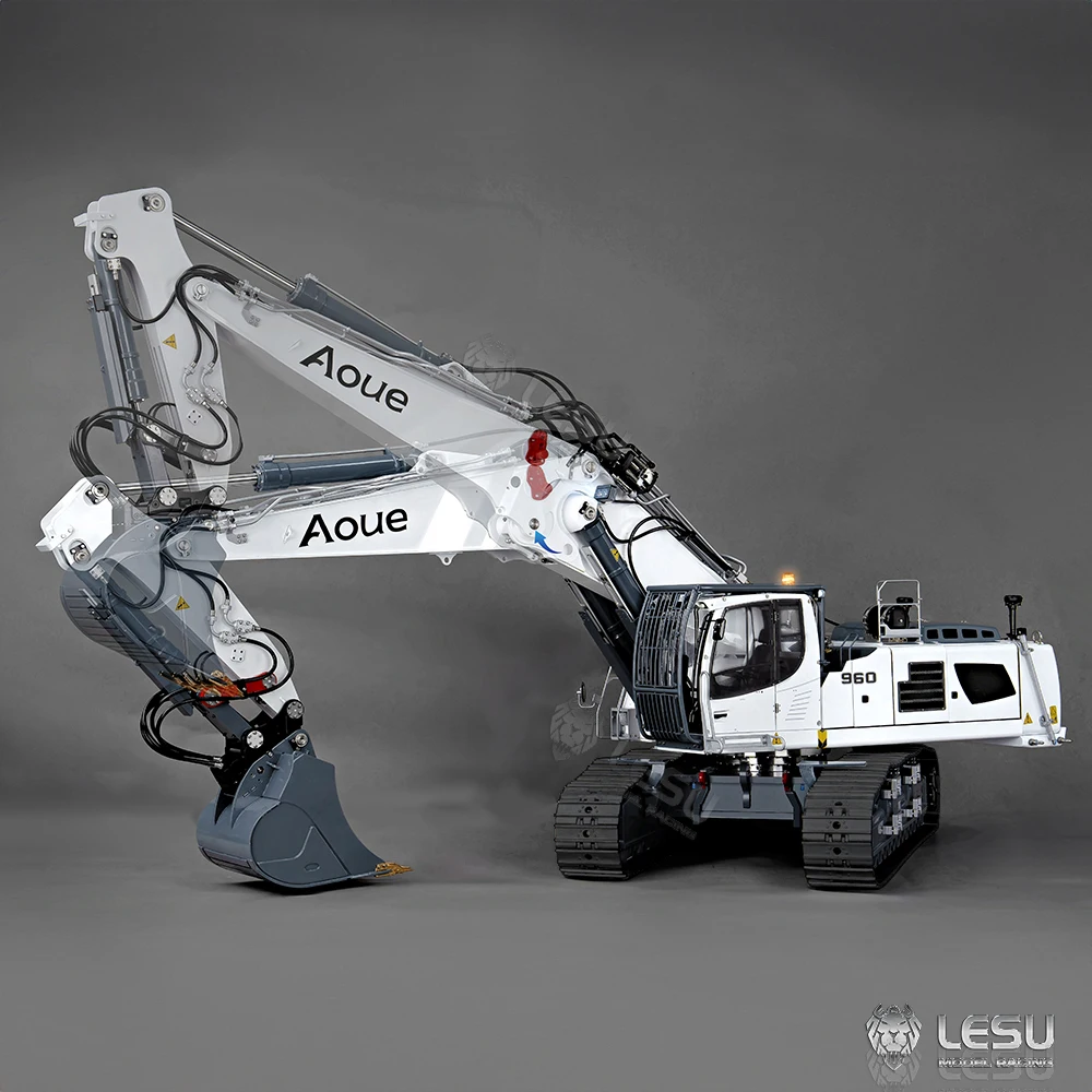 1/14 LESU 960 RC Hydraulic Excavator PNP Heavy Remote Control Digger Construction RC Trucks Car Vehicle Toys Model Gifts 5