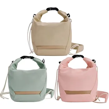 Nuova mini borsa a tracolla portatile per accessori fotografici per fotocamera reflex Canon Nikon Sony Samsung