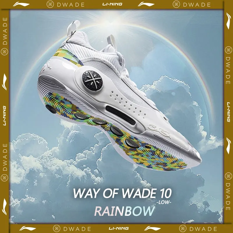 Tênis de Basquete Profissionais Li-Ning Way of Wade 10 com Design