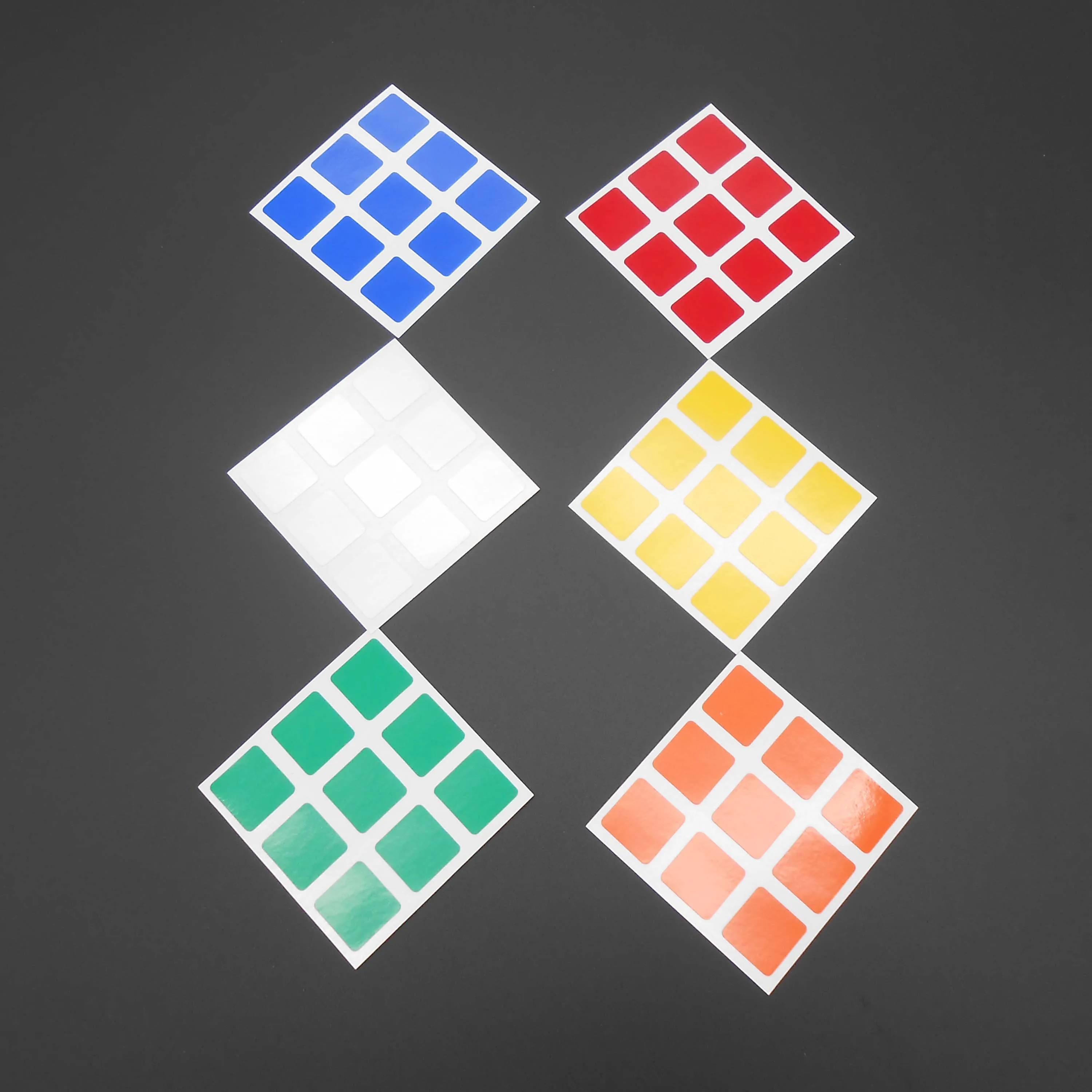 1Pc Dayan Cube Replacement Stickers 3x3x3 For DAYAN Zhanchi Speed Cube NEW Cube Stickers For One 3X3 Cubes * FD062