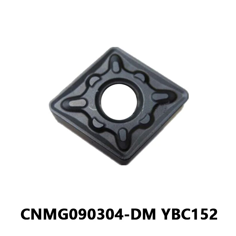 

CNMG 090304 DM YBC152 CVD твердосплавные вставки для обработки стали от отделки до средней черновой резки токарного станка CNMG090304