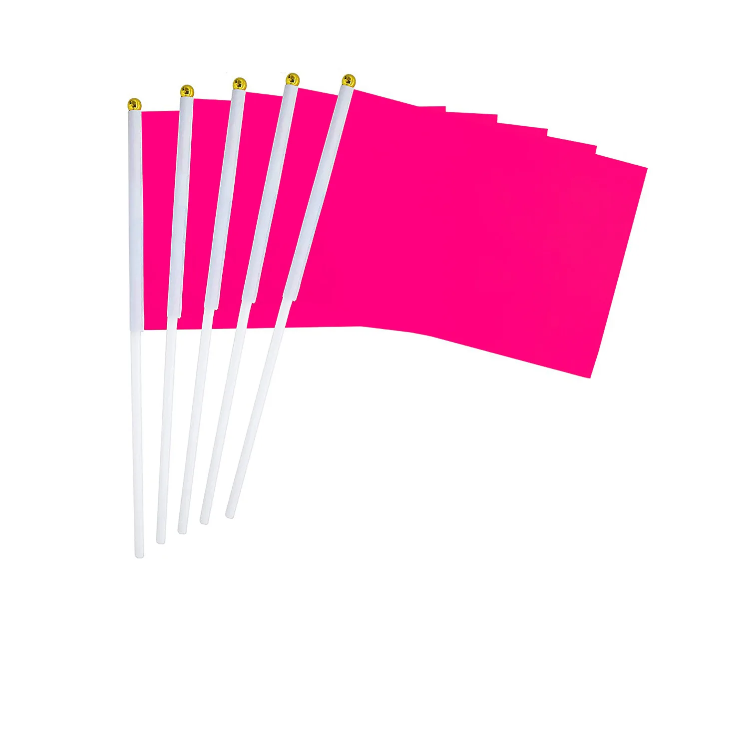 Vibrant Mini Hand Waving Flags