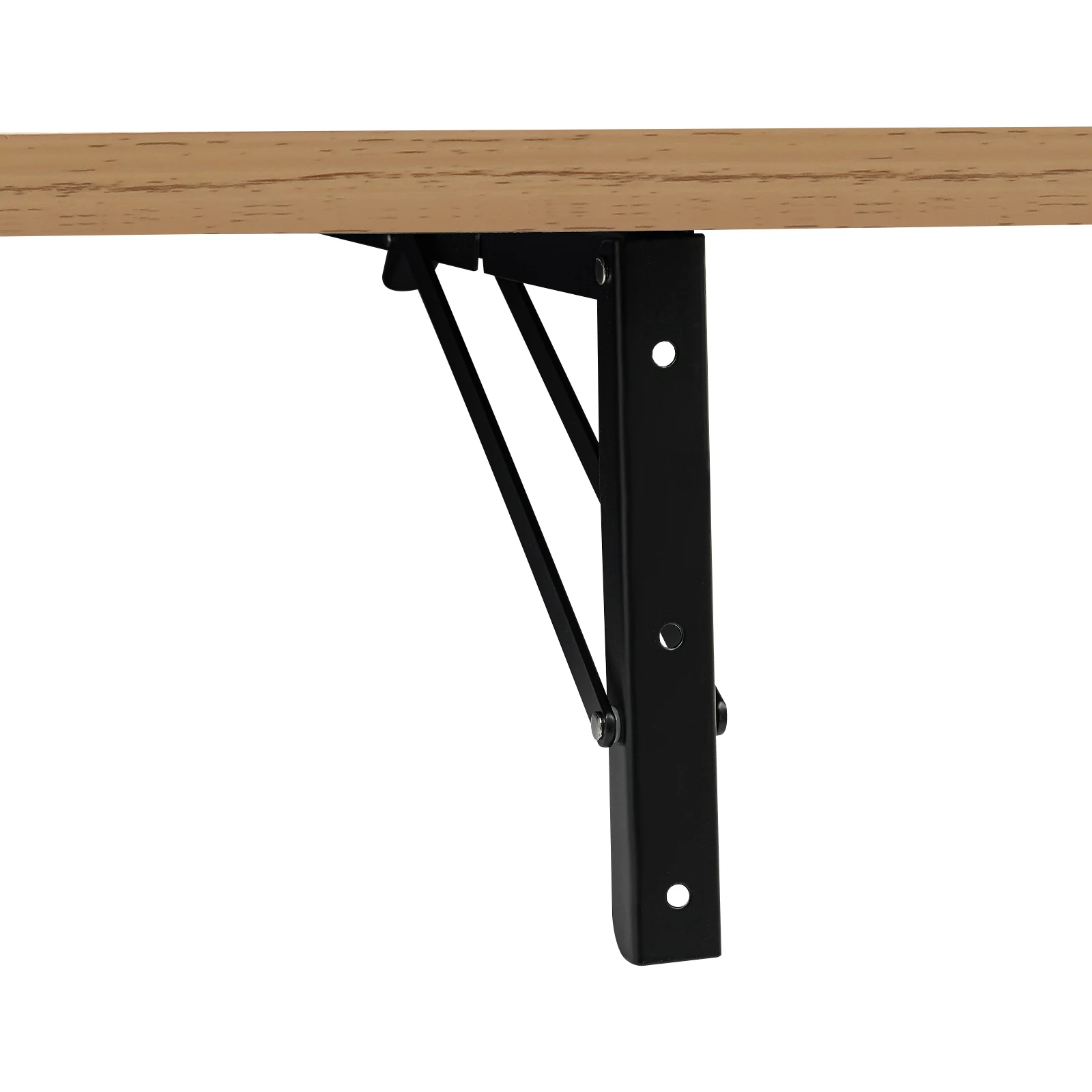 An der Wand montierte, zusammenklappbare Werkbank, 31,89 x 17,91 x 9,84 Zoll, 550 Pfund Tragkraft, multifunktionale Plattform für Schlafzimmer, Arbeitszimmer, Kaffeebar – Detail 5