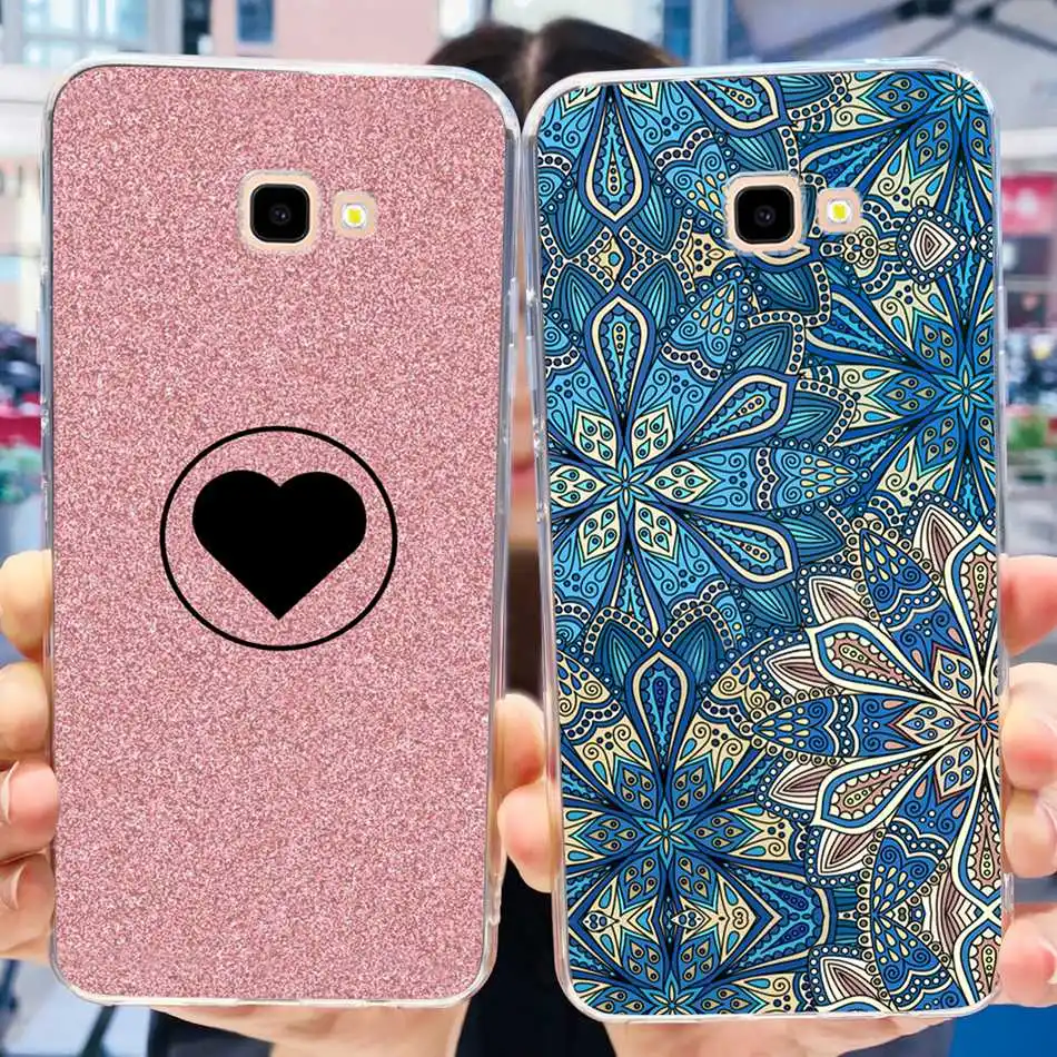 Фото Чехол для Samsung Galaxy J4 Core, чехол для Samsung J4 Plus 2018, Элегантный мягкий Силиконовый ТПУ Тонкий чехол с принтом для Samsung J4 J4Plus J4Core №3