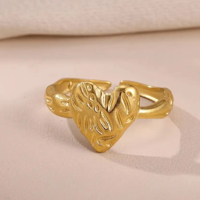 Jewelry Gold Stainless Steel Ring