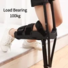 Single Leg Telescopic Walking Aids Ankle Joint Fracture Sprain Ankle Fall Injury Non-Slip Crutch Auxiliary 2