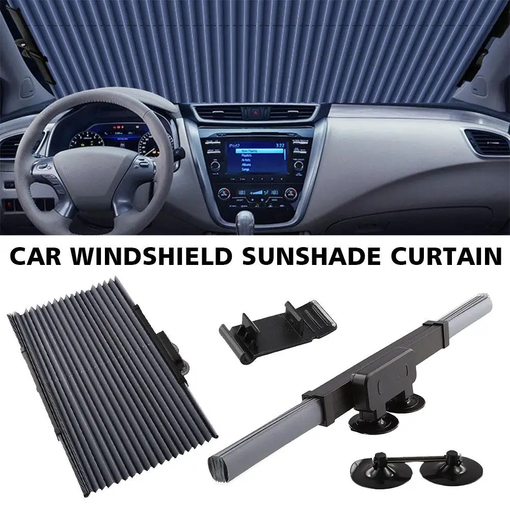 

Автомобильная Солнцезащитная занавеска на лобовое стекло, Универсальная автомобильная Передняя Солнцезащитная пленка, задний УФ-козырек, Защитные Чехлы, Автомобильный Светоотражающий солнцезащитный козырек V7Q1