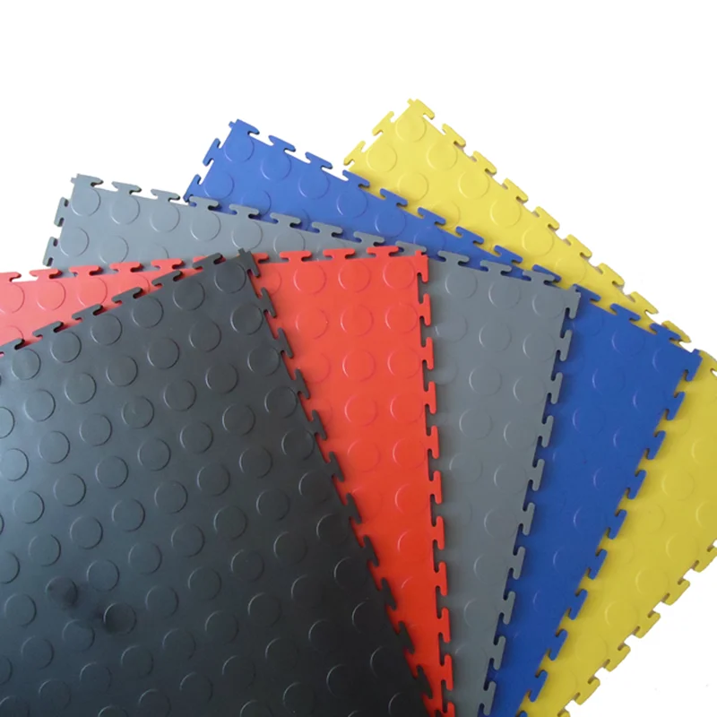 Fortelock Auffahrtrampe "Noppen-Struktur Schwarz"| PVC-Garagenboden
