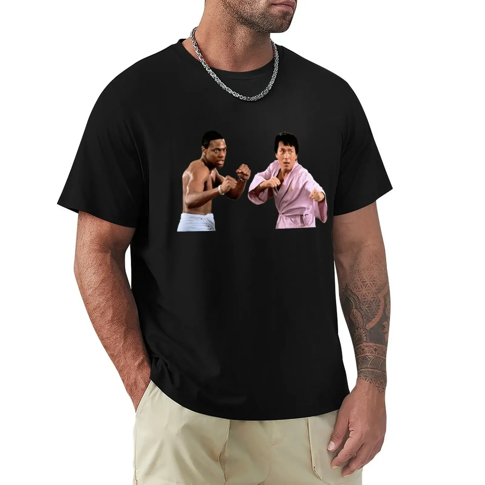 Rush Hour-This A Midget In A Accappatoio-Karacroft T-Shirt Cute Top Customs Asciugatura Rapida Vestiti Carini Abbigliamento Da Uomo