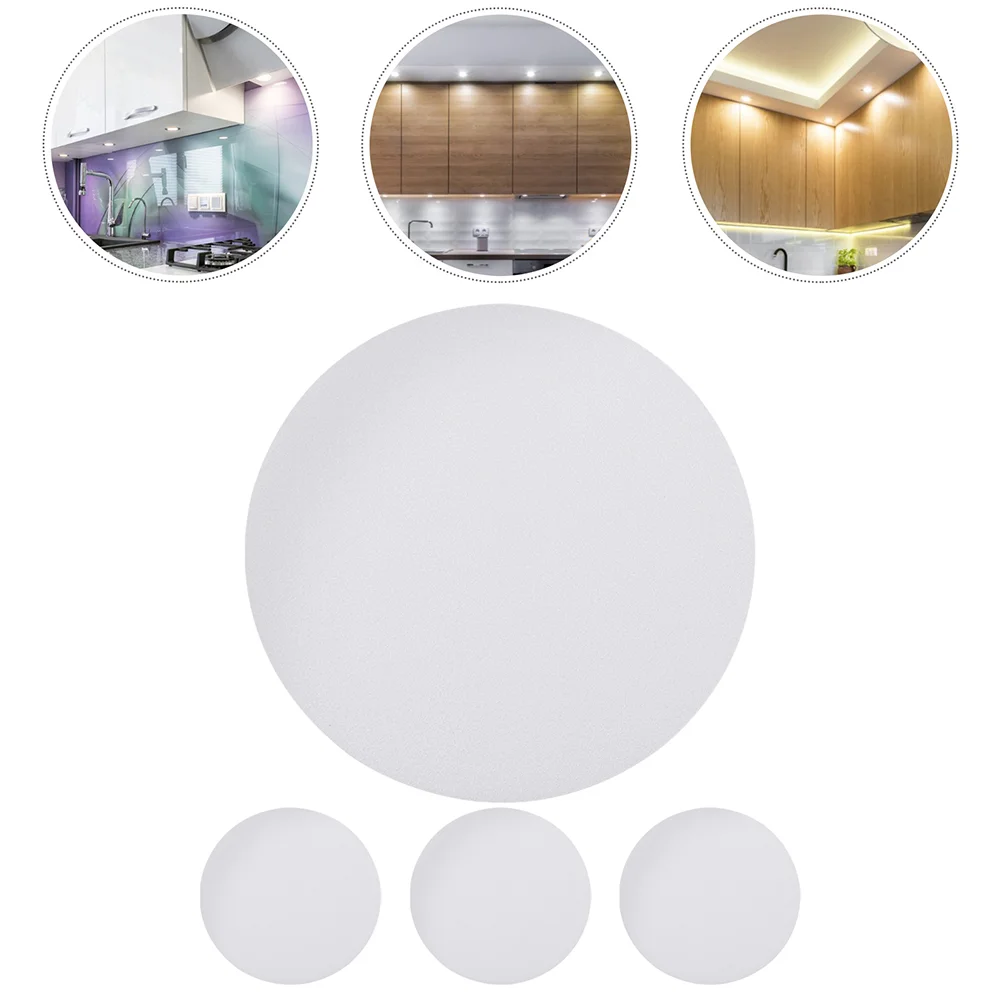 

4 Pcs Anti-glare Diffusion Lampshade Accessories 4pcs Ceiling Light Chandelier Pvc