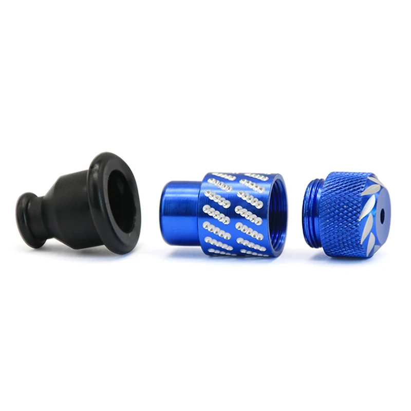 1Pcs Creative Mini Storage Portable Detachable Washable Metal Tube Nipple Tobacco Smoking Accessories with Rubber Mouthpiece Smoking Accessories Tobacco Smoking Accessories