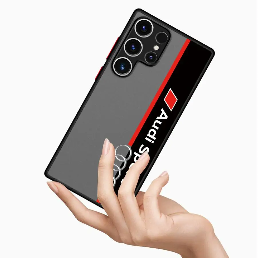 Chic Black Edge Shell Case with Cool Strips Design