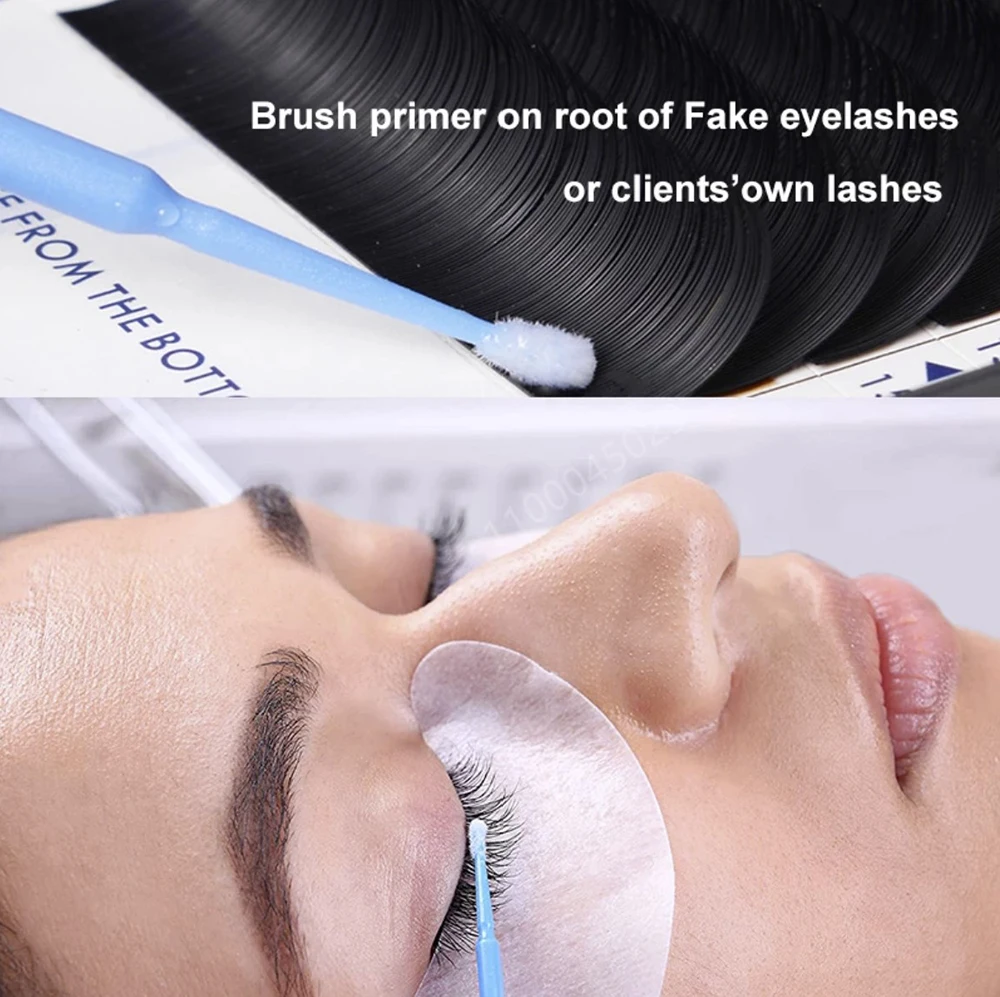 Wholesale 10Bottles/lot I Beauty Eyelash Extension Glue Primer Banana Scent Clear Glue Primer 15ML IB for Professional 5