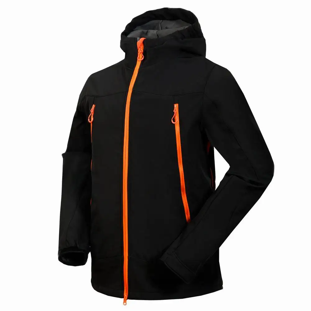 Mens Outdoor Windbreaker Waterproof Softshell Fleece Jacket With Good Qality Size S-XXL 1651