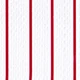 Introducing our Stylish Athletic Striped Dog T - Shirt with 'Baseball 100' Design - XXL (Red)