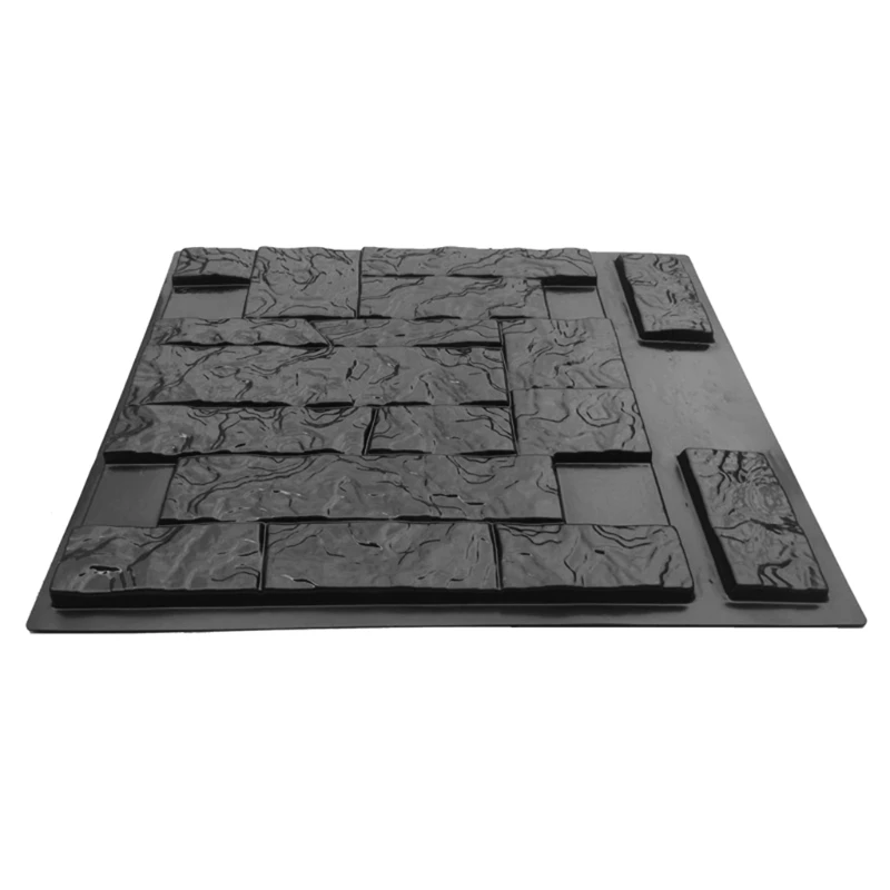 Smoothed Wall Concrete Molds for Own Courtyard Walkways Sidewalks Bricks